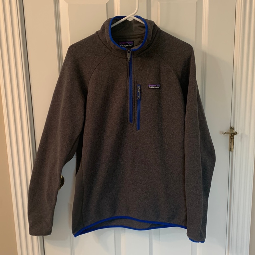 Mens Patagonia 1/4 Zip Fleece.